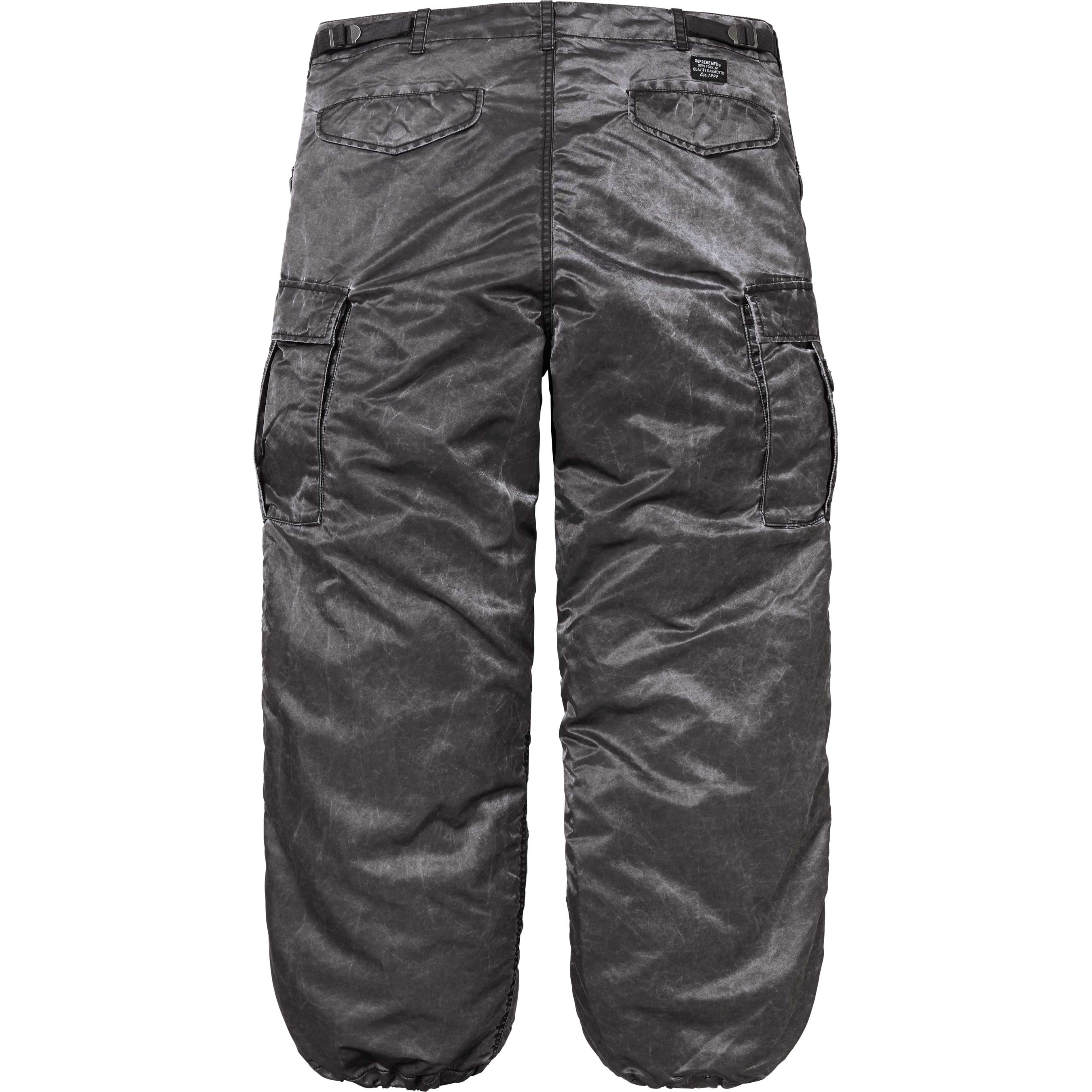 Washed Flight Satin Cargo Pant view 12